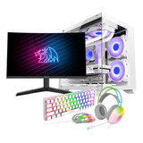 Cpu I5 12ªger 16gb 500gb Rtx 3050 + Monitor Gamer 23,6  Wifi