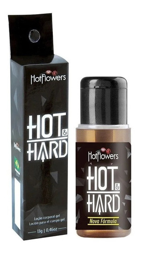 Gel Prolongador De Ereção Estimulador Hot Hard Hotflowers
