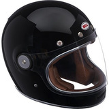 Casco Integral Para Moto Bell Bullitt (negro Sólido Brillant