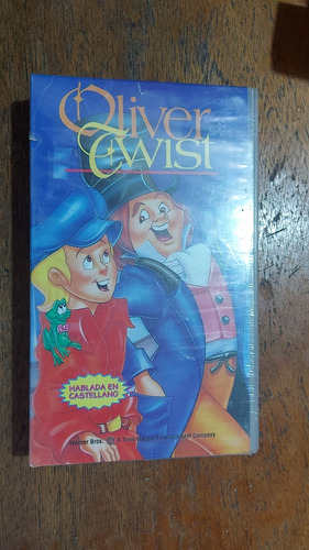 Oliver Twist Animado Vhs Nuevo Sin Abrir