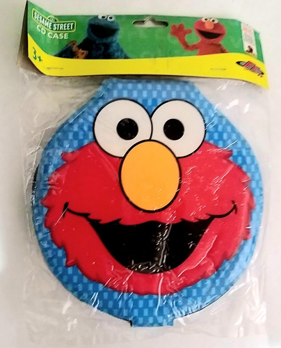 3 Estuches Porta Cd's  O Dvd's  Para 12 C/u De Sesame Street