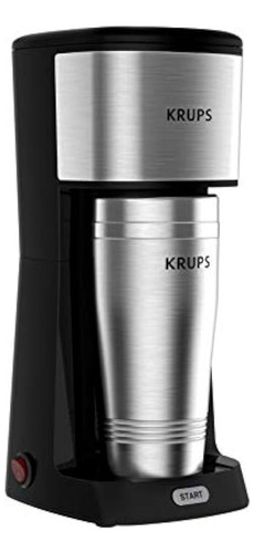 Krups Km204d50 Cafetera Para Una Porción, 12 Onzas Líquidas,