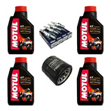 Kit Afinacion 4l Motul 7100 Ngk Fram R1 Gsxr 1000rr R6r 600r