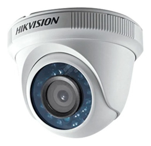  Cámara Seguridad Domo Plástica 1080p - 2mp Hikvision 
