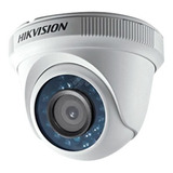 Cámara Seguridad Domo Plástica 1080p - 2mp Hikvision 