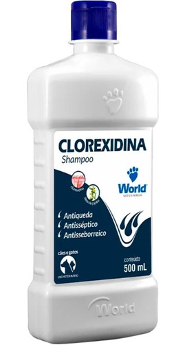 Shampoo Clorexidina 500ml - World