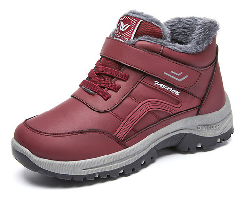 Botas De Neve Quentes, Sapatos Casuais Femininos [u]