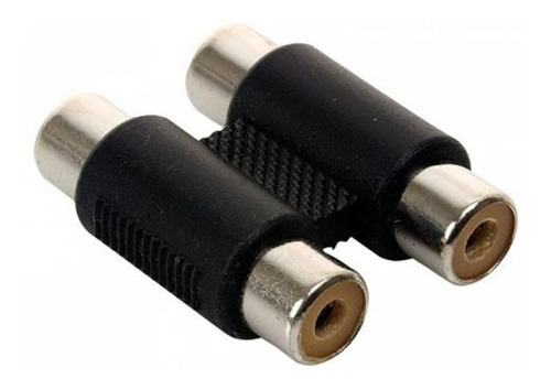 Cople Acoplador Unión De Audio 2 Vías Rca