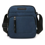 Morral Impermeable Ajustable Modelo Reforzado Bolso Color Azul