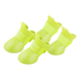 Bota De Silicona Para Perros, Impermeables, Antideslizantes,