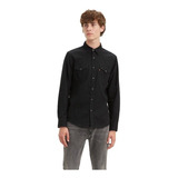 Camisa De Jean Levis Hombre Classic Western Shirt  Negra