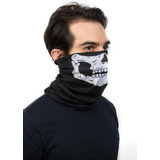 Balaclava Para Motociclista Diseño De Calavera