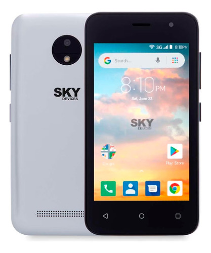 Sky Device Platinum B4 8gb Plata 1gb Ram Con Funda