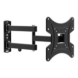 Soporte Tv Nakan Spl 590 13 A 42 Brazo Extensible Giratorio Color Negro