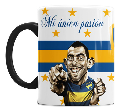 Taza De Cerámica Mágica Boca Juniors