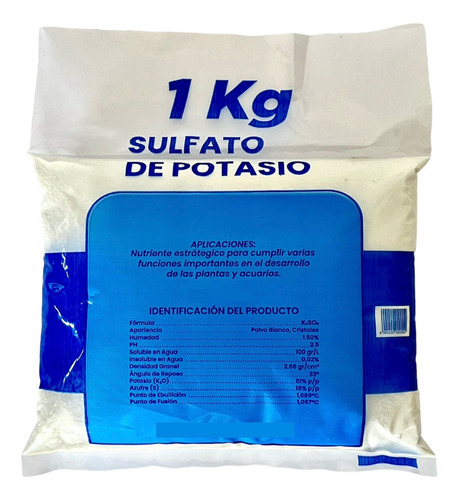 Sulfato De Potasio 1 Kg