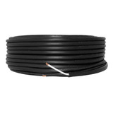 Cable Uso Rudo 2x#12 100m Color Negro