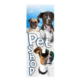 Adesivo Decorativo De Porta Pet Shop Cachorros (cod.ps5)