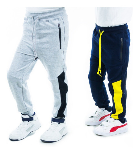 Pants Para Niños Jogger Deportivo Lucky  Fugitive Kids