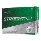 Pelotas Bolas De Golf Maxfli Modelo Straightfli Blanco