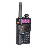 Rádio Comunicador Ht Dual Band Airsoft Uv-5r Fm Fone Fazenda
