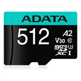 Adata Premier Pro Tarjeta De Memoria Microsd De 512gb Micros