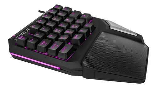 Teclado Gamer One Hand Drugi Semi Mecânico Com Luz Led Tc238