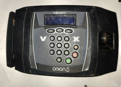 Relógio De Ponto Henry Biométrico Orion 5