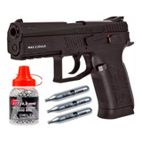 Pistola Co2 Blowback Asg Cz 75 P07 Duty 4.5 Replica + Kit