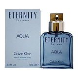 Perfume Eternity Aqua De Calvin Klein Men 100 Ml Eau De Toilette Nuevo Original