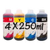 Kit 250ml Para Epson L3250 L1210 L4150 L4260 L5290 L3110 L11