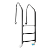 Escalera Para Piscinas En Acero Inoxidable Panda 3 Peldaños.