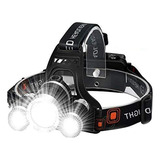 Linterna Minera Led Recargable Pesca Ciclismo Manos Libres