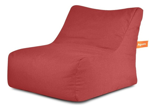 Puff Sillon Cuarto Niños Juguetes Juego Decoracion Hogar Color Rojo