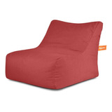 Puff Sillon Cuarto Niños Juguetes Juego Decoracion Hogar Color Rojo