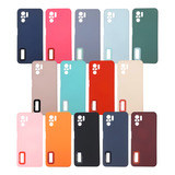 Capa Capinha Para Redmi Note 10 4g / 10s Silicone Aveludada