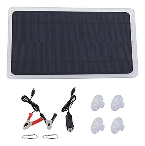 Kit Panel Solar Yoidesu 20w 12v, Cargador Batería Coche