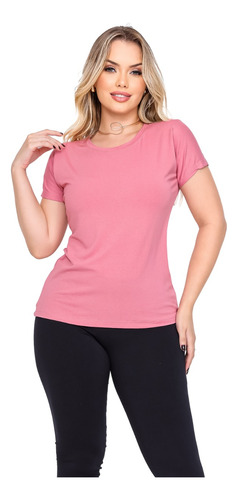 Blusas Básicas Femininas Viscolycra Várias Cores E Qualidade