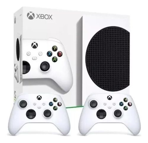 Microsoft Xbox Series S 512gb Kit Extra Controller + Duas Baterias + Carregador Acoplado Ao Console