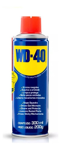 Wd40 Spray Produto Multiusos - Desengripa Lubrifica 300ml