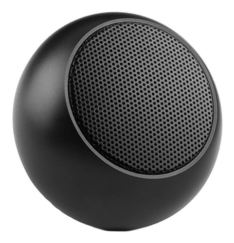 Caixinha Som Bluetooth Tws Metal Amplificada Mini Speaker 3w Cor Preto 110v/220v