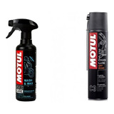 Cera Y Abrillantador E1 Motul 400 Ml Wash And Wax Y C3 Kit