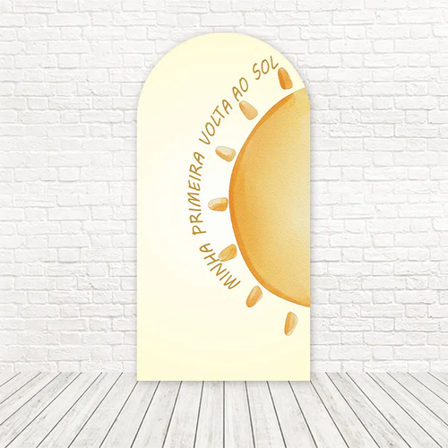 Painel Romano C\u002F Elástico Primeira Volta Ao Sol 1,00x2,00 | MercadoLivre