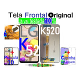 Tela Frontal Original LG K52/ K520 )+ Película 3d+ Capa+cola