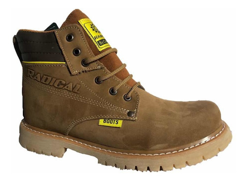 Botas Para Caballero Radical De Trabajo Nobuck Avellana