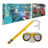  Set De Buceo Infantil Snorkel Para Piscina Playa Niño