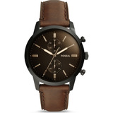 Reloj Fossil Cuero Hombre Fs5437 100% Original 