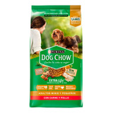 Purina Dog Chow Adultos Minis Y Pequeños Carne Y Pollo 17kg