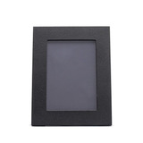 Portarretrato Eco Cuero Negro Liso 13x18 - Origen China