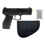 Pistolinha Taurus Airsoft 24/7 Mola + Capa + 300 Bolinhas